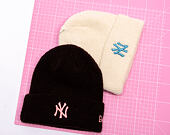 Dámský Kulich New Era - MLB Wide Cuff Beanie - NY Yankees - Burgundy / Royal