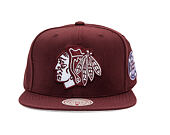 Kšiltovka Mitchell & Ness - NHL Fashion Basic Snapback - Chicago Blackhawks - Dark Purple