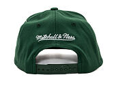 Kšiltovka Mitchell & Ness - Branded Script Stretch  - Dark Green
