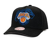 Kšiltovka Mitchell & Ness - NBA Tilted Pro Snapback - New York Knicks - Black