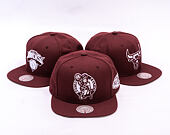 Kšiltovka Mitchell & Ness - NBA Fashion Basic Snapback - Boston Celtics - Dark Purple