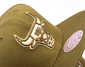 Kšiltovka Mitchell & Ness - NBA Fashion Basic Snapback - Chicago Bulls - Olive