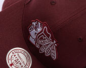 Kšiltovka Mitchell & Ness - NHL Fashion Basic Snapback - Chicago Blackhawks - Dark Purple