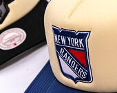 Kšiltovka Mitchell & Ness - NHL Vintage Block Trucker - New York Rangers - Cream