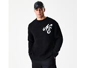 Svetr New Era - Branded Knit Sweater - Black