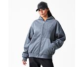 Bunda New Era - NBA Suede Hooded Jacket - Chicago Bulls - Grape