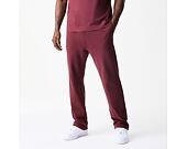 Kalhoty New Era - Branded Washed Straight Sweatpants - Burgundy