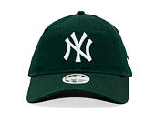 Dámská Kšiltovka New Era - MLB Essential 9TWENTY - NY Yankees - Dark Green / White