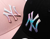 Dámská Kšiltovka New Era - MLB Womens Metallic Logo 9FORTY - NY Yankees - Black / Ink Purple