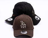 Kšiltovka New Era - MLB Team Outline 9FORTY - LA Dodgers - Brown / Stone