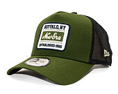 Kšiltovka New Era - Branded Patch Trucker 9FORTY Trucker - Rifle Green