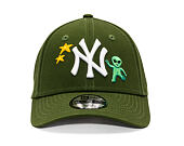 Dětská Kšiltovka New Era - MLB Kids Space Icon 9FORTY - NY Yankees - Rifle Green