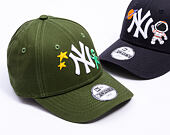 Dětská Kšiltovka New Era - MLB Kids Space Icon 9FORTY - NY Yankees - Rifle Green