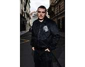 Bunda Karl Kani - Legacy Faux Suede Bowling Jacket - Black