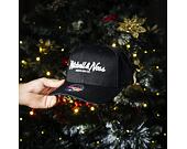 Kšiltovka Mitchell & Ness - Branded Pinscript Classic Red - Black / White