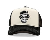 Kšiltovka Stetson - Trucker Cap Ape by FWS - Black/White