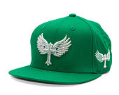Kšiltovka Reflection Luxury Shine Loud Snapback - Joker Green / White