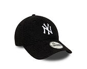 Kšiltovka New Era - MLB Winter Borg Teddy Fleece 9FORTY - NY Yankees - Black / White