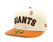 Kšiltovka New Era - MLB 1984 ASG Pin Pre-Curved 59FIFTY - SF Giants - Cream / Brown