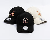 Kšiltovka New Era - Animal Pack 9FORTY MLB Faux Pony Cow Print Infill - NY Yankees