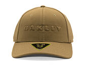 Kšiltovka Oakley - Bark Embossed Hat - Army Green