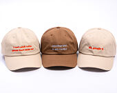 Kšiltovka 8by8 - Dadcap - "idk, google it" - Tan/Orange