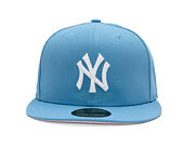 Kšiltovka New Era - MLB 1999 WS 59FIFTY - NY Yankees - Sky Blue / Pink UV