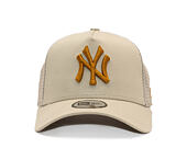 Dětská Kšiltovka New Era - MLB Essential 9FORTY Trucker - NY Yankees - Stone