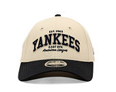 Dětská Kšiltovka New Era - MLB Wordmark 9FORTY M-CROWN - NY Yankees - Cream