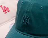 Dámská Kšiltovka New Era - MLB Washed Mini Logo 9TWENTY - NY Yankees - Pine Green