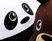 Dětská Kšiltovka New Era - Branded Cord Ears 9FORTY - White