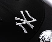 Kšiltovka New Era - MLB Metallic 9FORTY - NY Yankees - Black