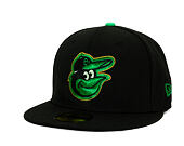 Kšiltovka New Era - MLB 2026 St. Patrick Day 59FIFTY - Baltimore Orioles - Black