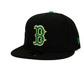 Kšiltovka New Era - MLB 2026 St. Patrick Day 59FIFTY - Boston Red Sox - Black