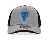 Kšiltovka New Era -  Seasonal 9FORTY Trucker - Manchester United FC - Grey