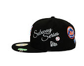 Kšiltovka New Era - MLB IMAGE DROP - Subway Series 59FIFTY - NY Mets - Black