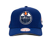 Kšiltovka Mitchell & Ness - Edmonton Oilers - Double Clutch Pro Snapback - Navy