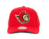 Kšiltovka Mitchell & Ness - Ottawa Senators - Team Ground 2.0 Pro Snapback - Red