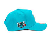 Kšiltovka Mitchell & Ness - Charlotte Hornets - Double Clutch Pro Snapback Hwc - Teal