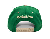 Kšiltovka Mitchell & Ness - NBA Team Arch Snapback - Milwaukee Bucks - Green / Beige