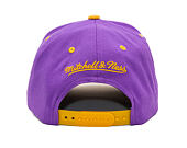 Kšiltovka Mitchell & Ness - NBA Team Arch Snapback - Los Angeles Lakers - Purple / Yellow
