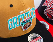 Kšiltovka Mitchell & Ness - NBA Team Arch Snapback - Vancouver Grizzlies - Brown / Black