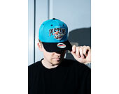 Kšiltovka Mitchell & Ness - NBA Team Arch Snapback - Detroit Pistons - Teal / Black