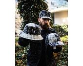 Kšiltovka Kangol - TRENDS PACK - Denim Mashup Army Cap - Black Topstitch