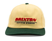 Kšiltovka Brixton - Certified LP Dadcap - Washed Yellow/Medite