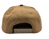 Kšiltovka Brixton - Linwood MP Snapback - Sand/Pinecone Brown