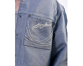 Džínová Bunda Karl Kani - Kani Jeans Cropped Silver Denim Jacket