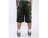 Kraťasy Rip N Dip - A Team Camo Cargo Shorts (Military Green)