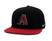 Kšiltovka Nike - Dri-Fit Pro - Arizona Diamondbacks - Black 00A/Team Crimson 69W