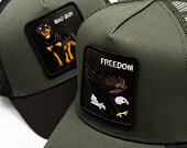 Kšiltovka Goorin - Freedom Eagle Trucker - Palm